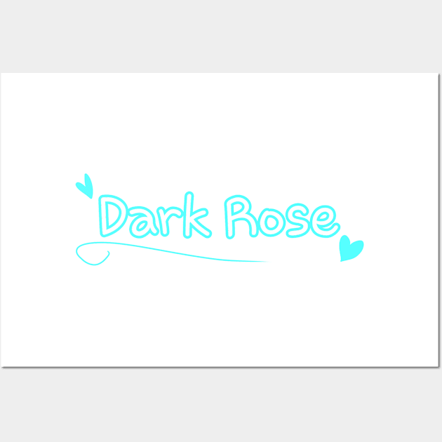 Dark Rose oc design Wall Art by DarkRose